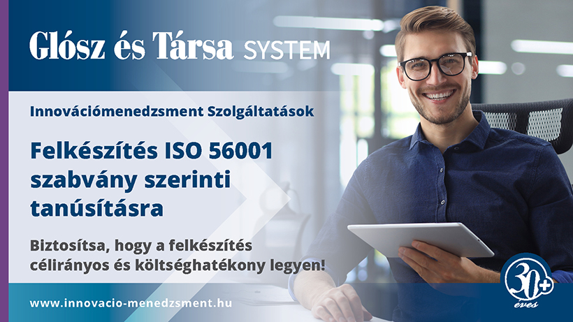 Felk�sz�t�s ISO 56001 szabv�ny szerinti tan�s�t�sra